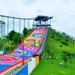 Theme Attraction Program Rainbow Slide Adventure