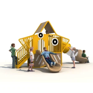Theme Park PE board combo slide Kids Playground for Kindergarten