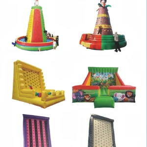 Kids Play Inflatable Climbing Adventure Equipment Soft Base
