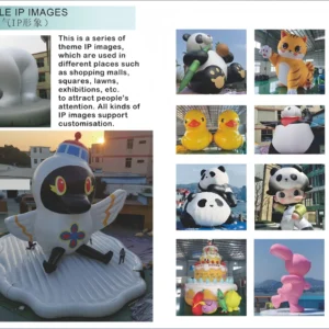 Inflatable IP Image Model Children Theme Park Decoration